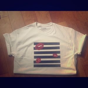 Lips Tshirt Handmade